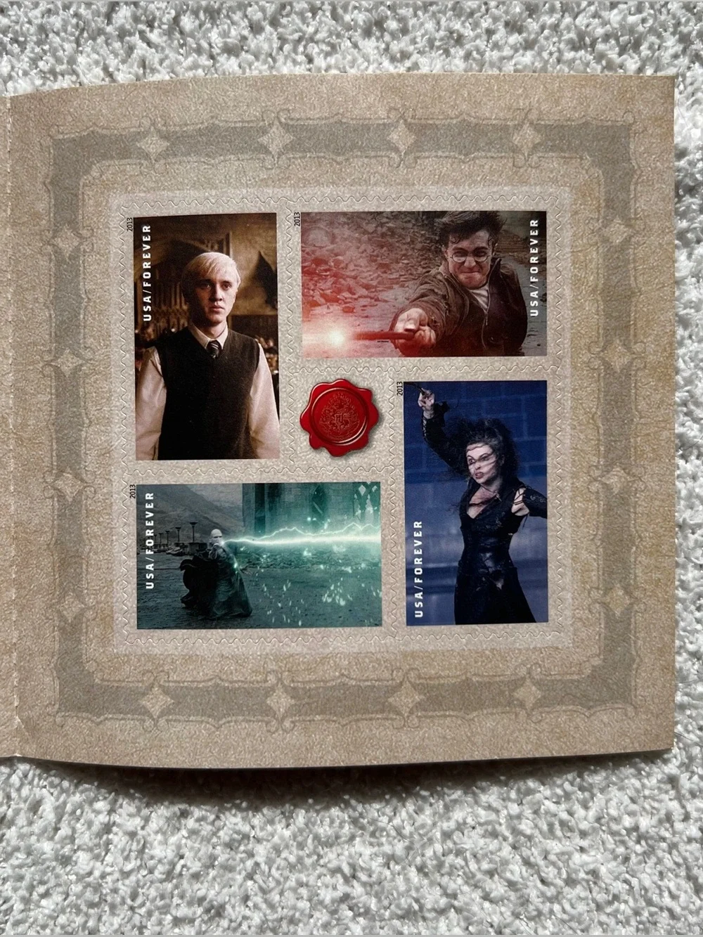 Limited Edition Harry Potter Forever Stamp Booklet